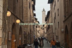 Street of San Gimignano