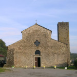 Romanesque parish church in Sorano