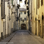 Narrow streets of Florence